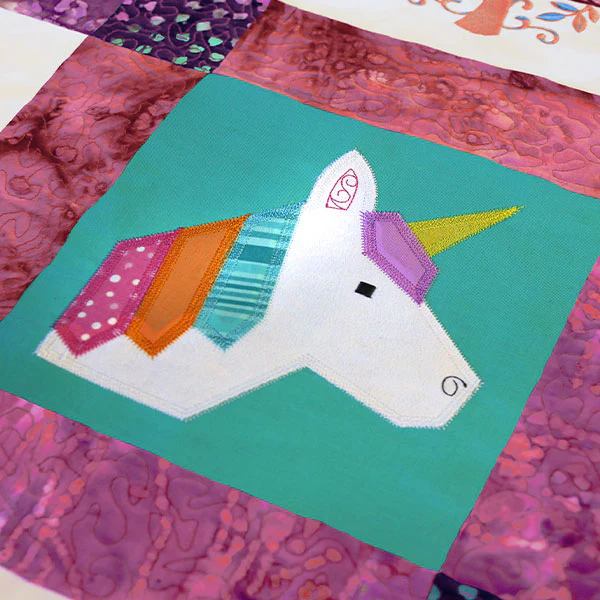 Unicorn Quilt Block (In-the-Hoop) - Image 12