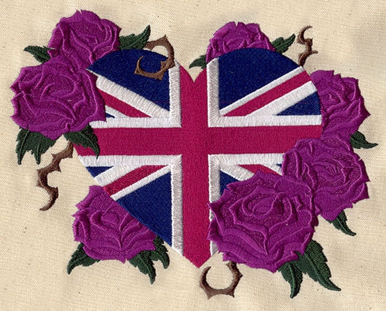 Union Jack and Roses - Image 4