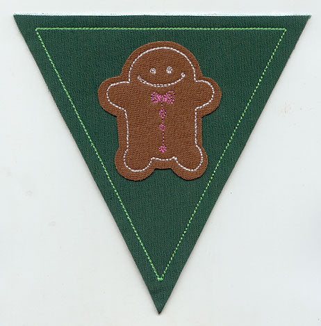 Very Merry Bunting - Gingerbread Man - Image 4