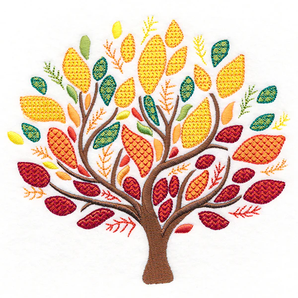 Vibrant Textures Tree - Image 8