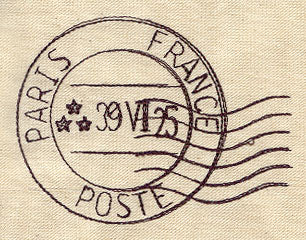 Vintage French Postmark - Image 3