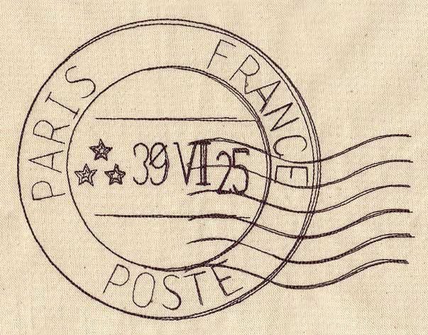 Vintage French Postmark - Image 5