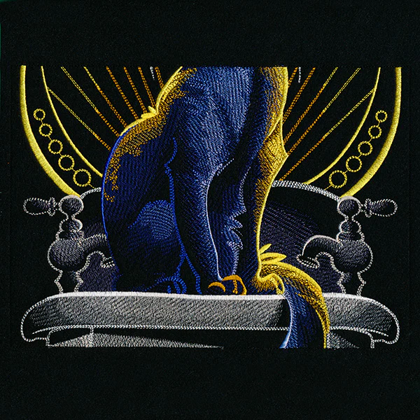 Wash Your Paws Art Deco Cat Scene - Image 9