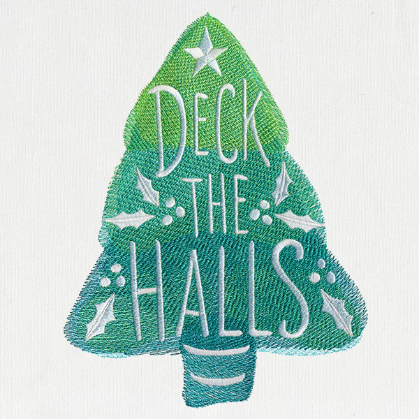 Watercolor Christmas - Deck the Halls - Image 2