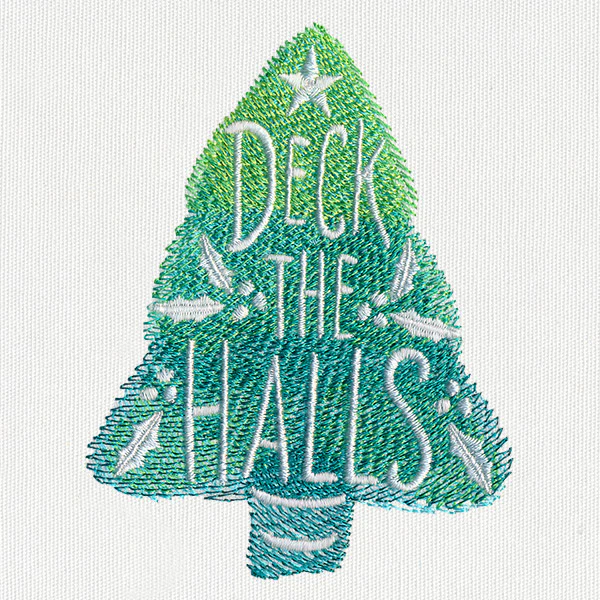 Watercolor Christmas - Deck the Halls - Image 4