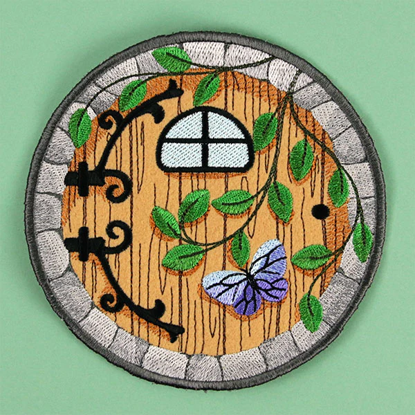 Whimsical Fairy Door (In-the-Hoop) - Image 5