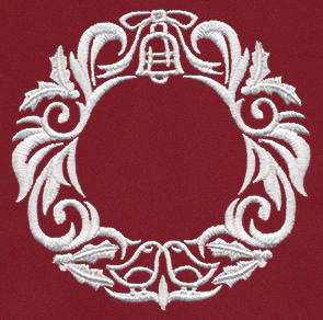 White Christmas - Wreath - Image 5