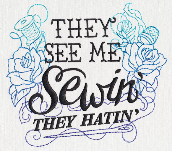 Wicked Stitchery - They See Me Sewin' - Image 6