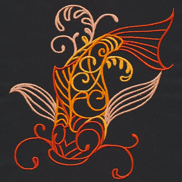 Wild Spirals - Koi - Image 4