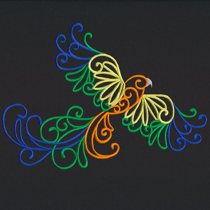 Wild Spirals - Sun Conure - Image 6