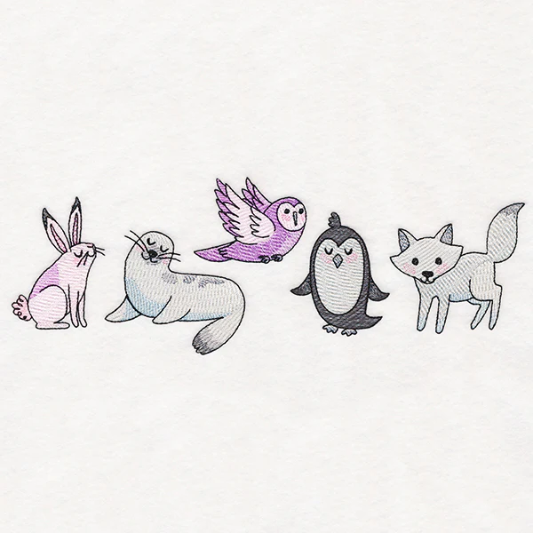 Winter Friends Border - Image 5