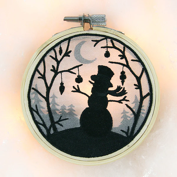 Winter's Night Shadowbox (Organza) - Image 3