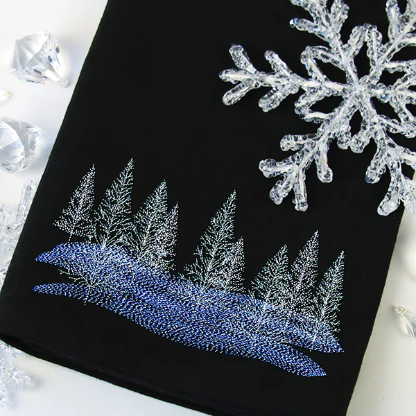 Wintry Forest Border - Image 2