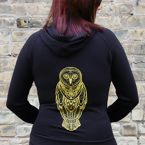 Wisdom and Flight Owl (Freestanding Organza) - Image 2