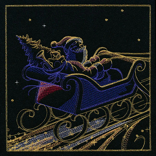 Wonder & Cheer Santa's Flight Scene 3