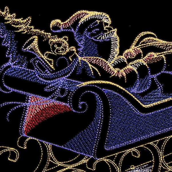 Wonder & Cheer Santa's Flight Scene 3 - Image 8