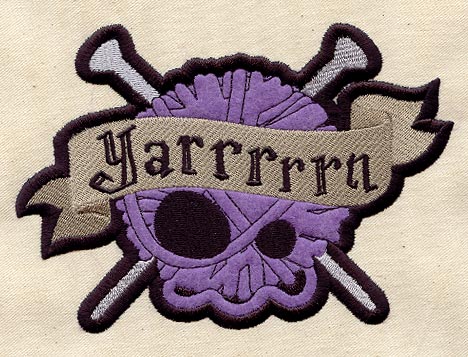 Yarrrrrn - Knitting (Patch) - Image 3