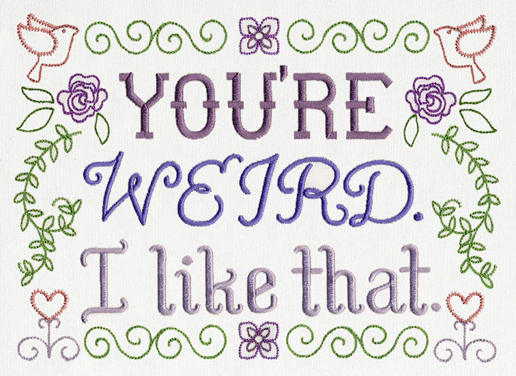 You're Weird Sampler - Image 5