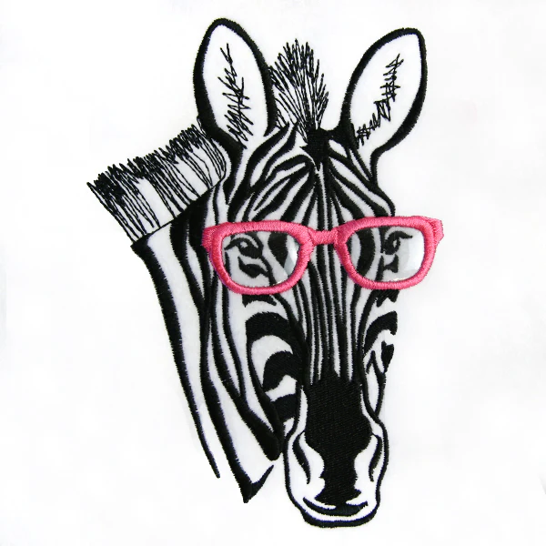 Zebra Specs (Vinyl Applique) - Image 2